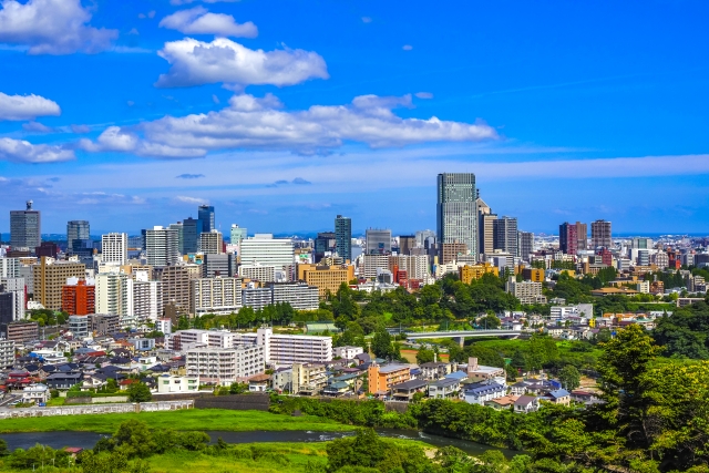 仙台市は人口増加で土地がなかなか見つからない