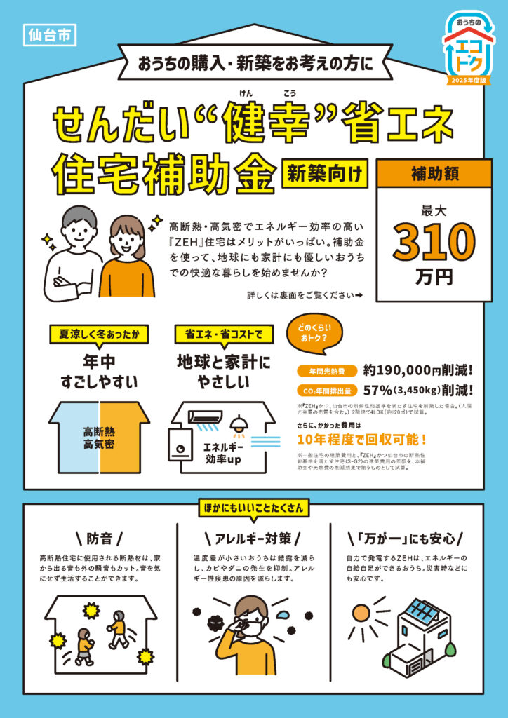 せんだい健幸省エネ補助金